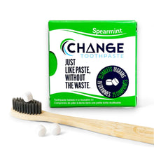 Load image into Gallery viewer, Travel Tin Toothpaste Tablets (Spearmint)
