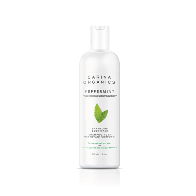 Carina Organics Peppermint Shampoo & Body Wash