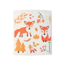 Load image into Gallery viewer, Swedish Sponge Cloth - Foxes
