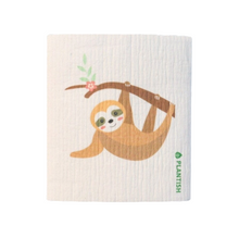 Load image into Gallery viewer, Swedish Sponge Cloth - Sloth
