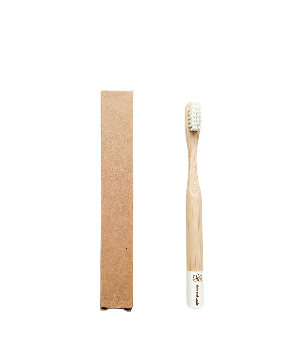 Bamboo Children's Toothbrush - White
